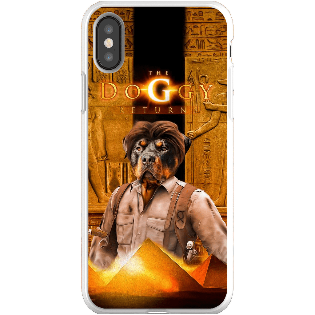 &#39;The Doggy Returns&#39; Personalized Phone Case