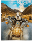 Manta personalizada para mascotas 'Harley Wooferson' 