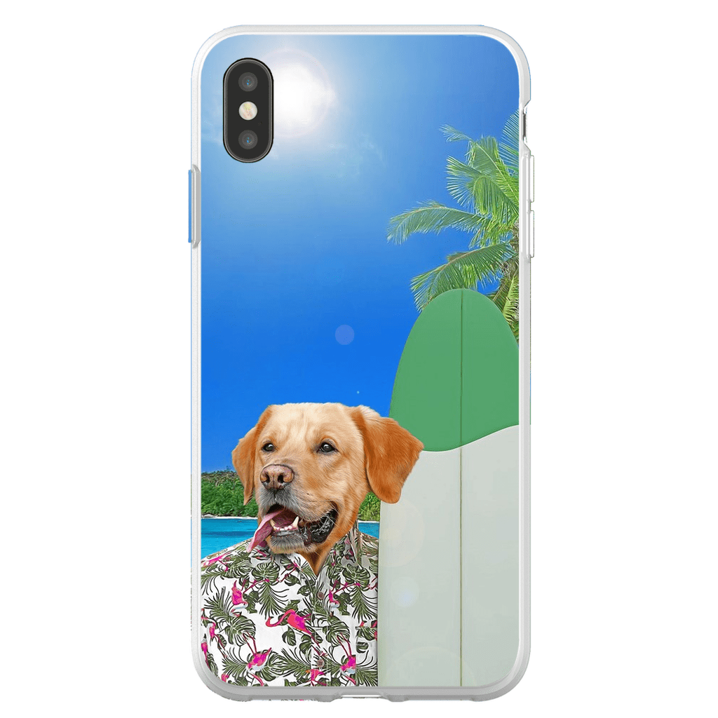 &#39;The Surfer&#39; Personalized Phone Case