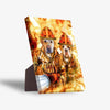 Load image into Gallery viewer, &#39;The Firefighters&#39; Personalized 2 Pet Standing Canvas