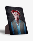 '2Pac Dogkur' Personalized Pet Standing Canvas