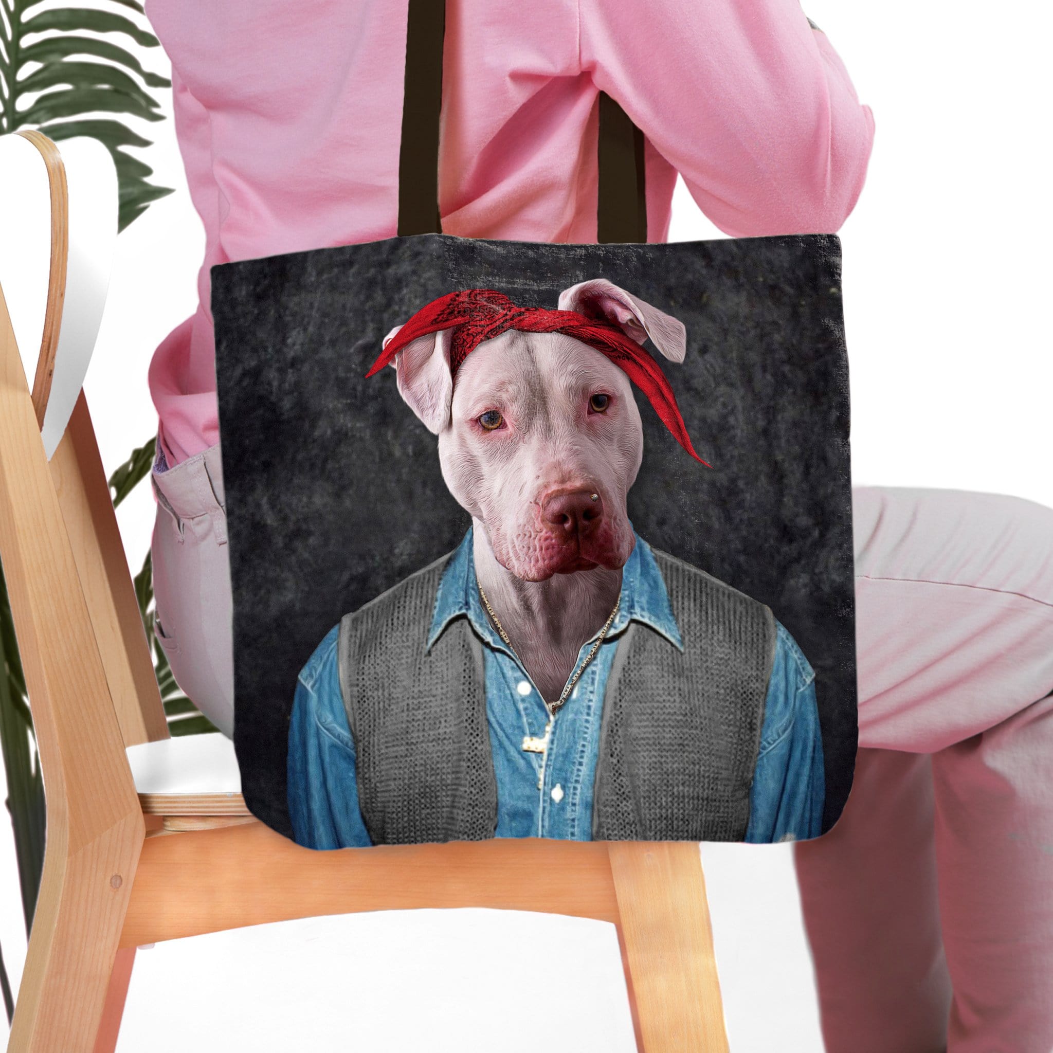 &#39;2pac Dogkur&#39; Personalized Tote Bag