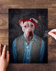 '2pac Dogkur' Personalized Pet Puzzle