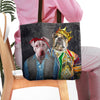 Load image into Gallery viewer, &#39;2Paw And Notorious D.O.G.&#39; Personalized 2 Pet Tote Bag