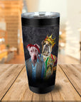 Vaso personalizado para 2 mascotas '2Paw And Notorious DOG'