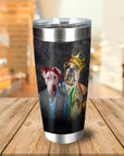 '2Paw And Notorious D.O.G.' Personalized 2 Pet Tumbler