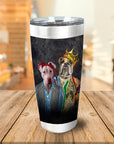 '2Paw And Notorious D.O.G.' Personalized 2 Pet Tumbler