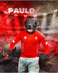 'Switzerland Doggos Soccer' Personalized Pet Puzzle