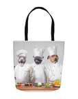 'The Chefs' Personalized 3 Pet Tote Bag