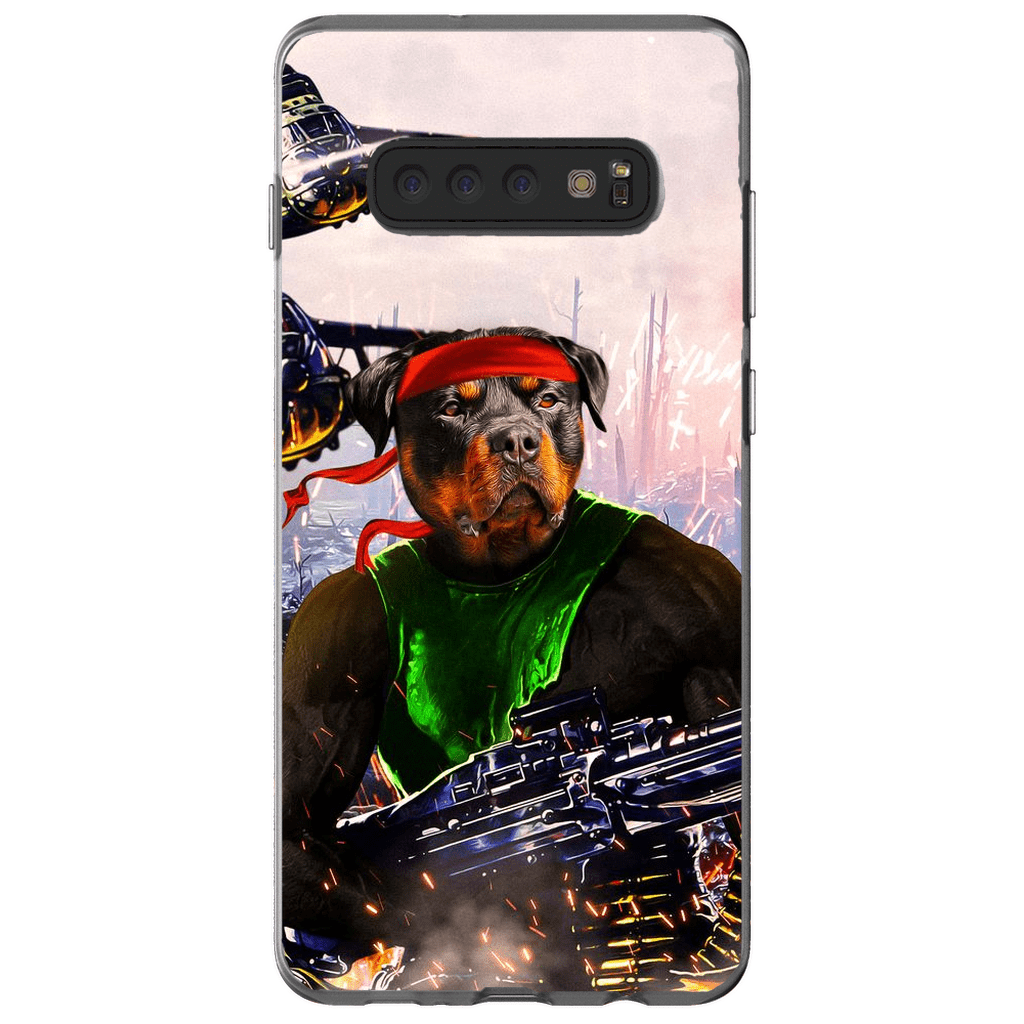 &#39;Rambo Doggo&#39; Personalized Phone Case