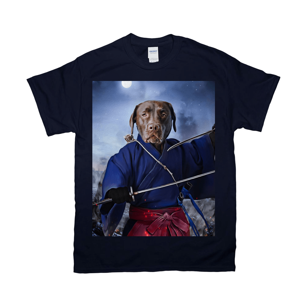 &#39;The Swordsman&#39; Personalized Pet T-Shirt
