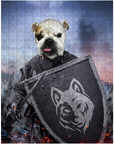 'The Warrior' Personalized Pet Puzzle