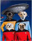 'Doggo-Trek' Personalized 4 Pet Puzzle