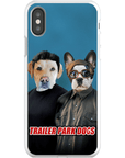 'Trailer Park Dogs 1' Personalized 2 Pets Phone Case