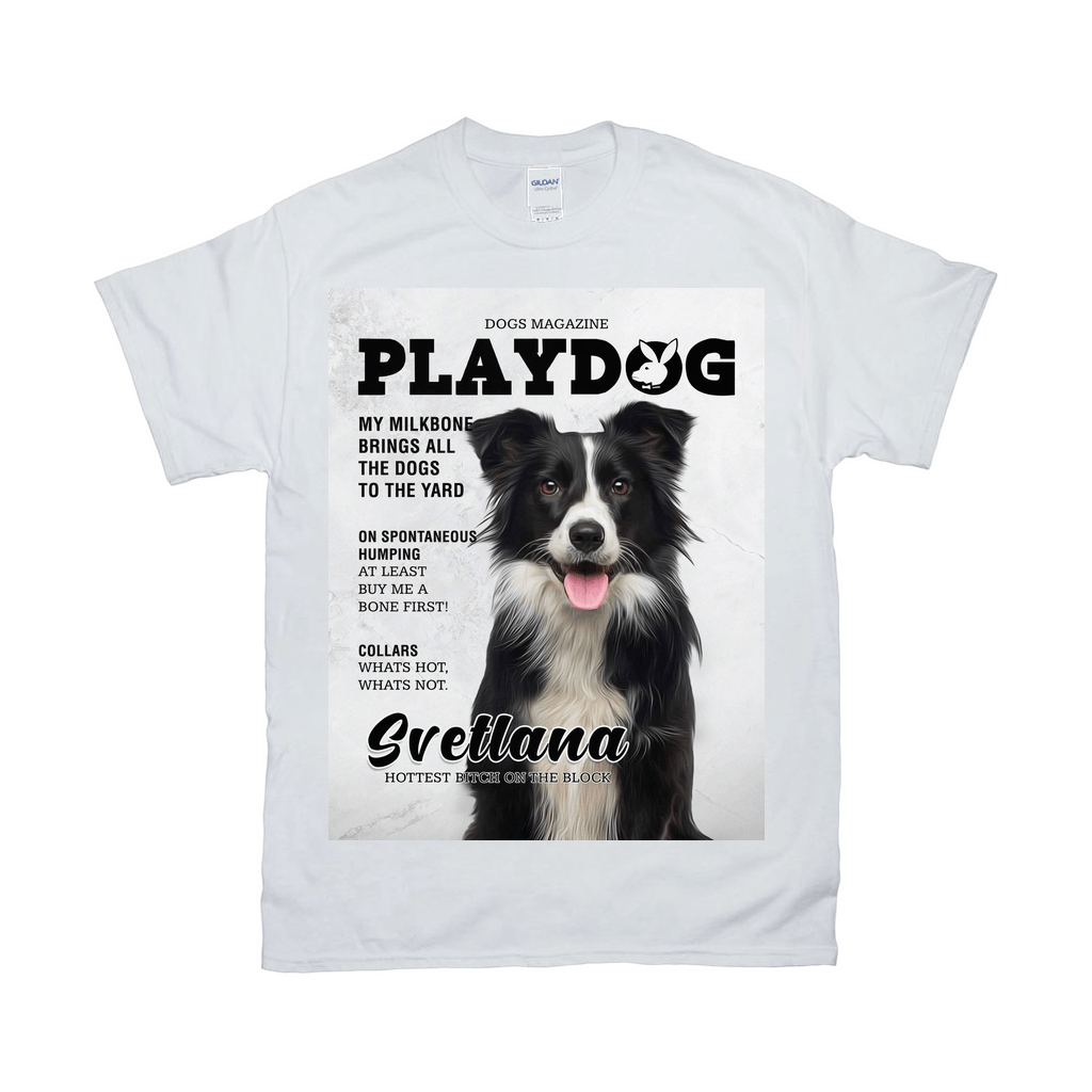 &#39;Playdog&#39; Personalized Pet T-Shirt