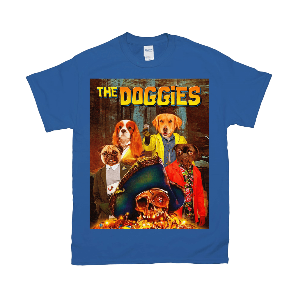 Camiseta personalizada con 4 mascotas &#39;The Doggies&#39;
