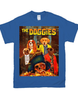 Camiseta personalizada con 4 mascotas 'The Doggies'