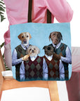 'Step Doggos and Doggette' Personalized 4 Pet Tote Bag