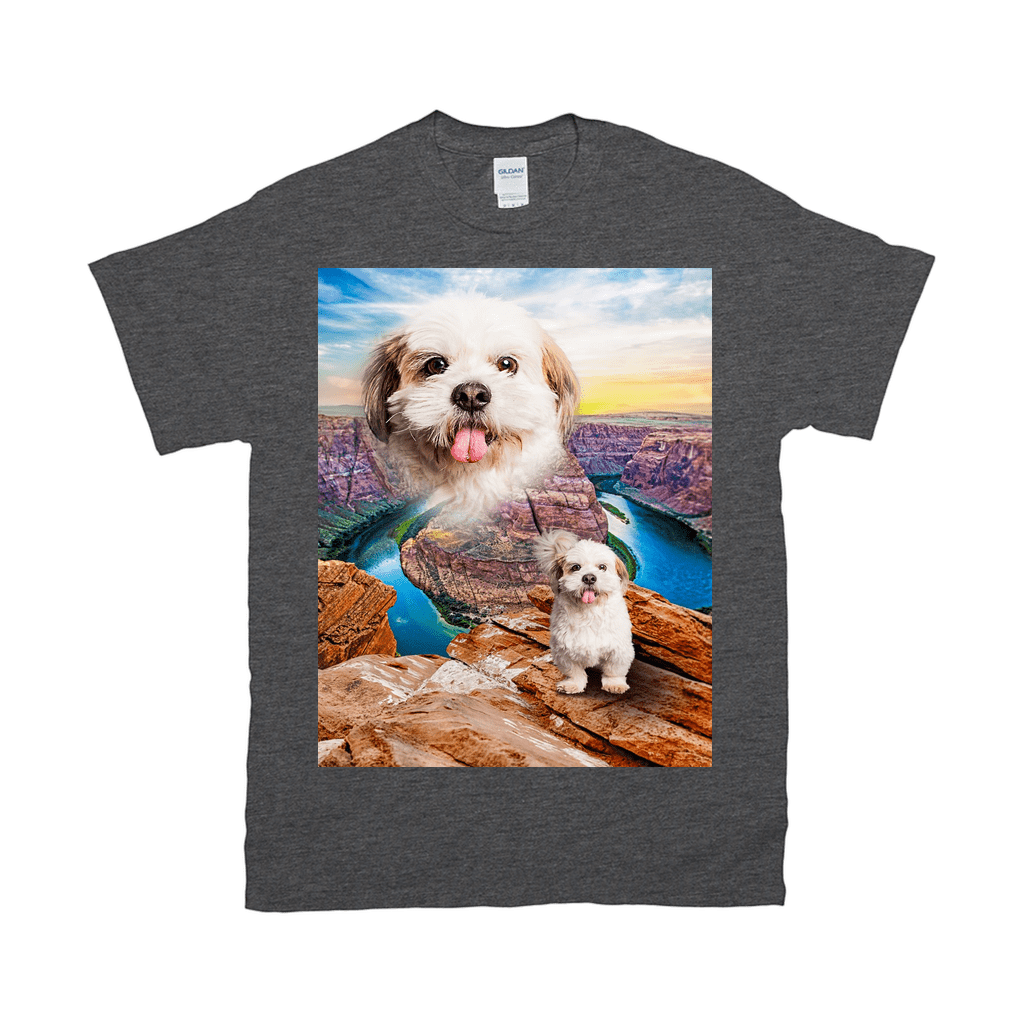 &#39;Majestic Canyon&#39; Personalized Pet T-Shirt