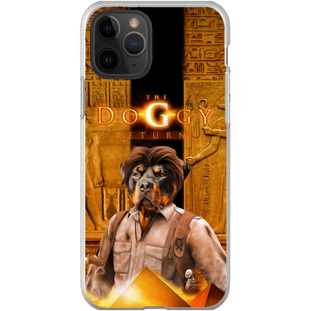 &#39;The Doggy Returns&#39; Personalized Phone Case