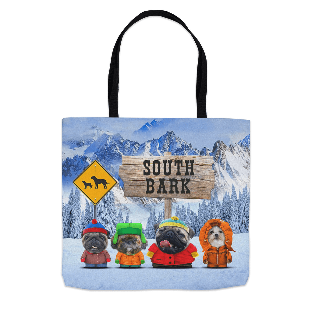 &#39;South Bark&#39; Personalized 4 Pet Tote Bag