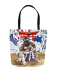 'The Sumo Wrestler' Personalized Tote Bag