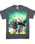 'New York Jet-Doggos' Personalized 2 Pet T-Shirt