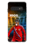 Funda para móvil personalizada 'Russia Doggos Soccer'