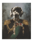 'The General' Personalized Pet Standing Canvas