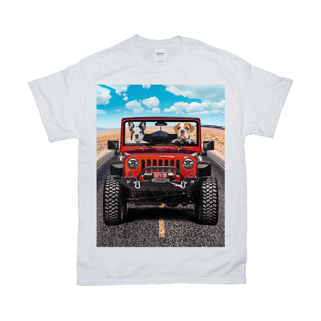 &#39;The Yeep Cruisers&#39; Personalized 2 Pet T-Shirt