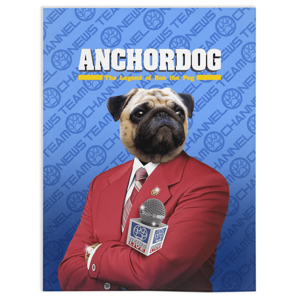 Manta personalizada para mascotas &#39;Anchordog&#39; 