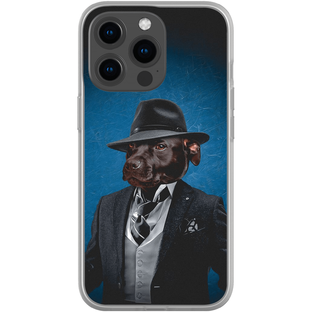 &#39;The Mobster&#39; Personalized Phone Case