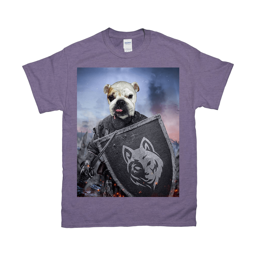 &#39;The Warrior&#39; Personalized Pet T-Shirt