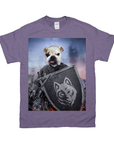 'The Warrior' Personalized Pet T-Shirt