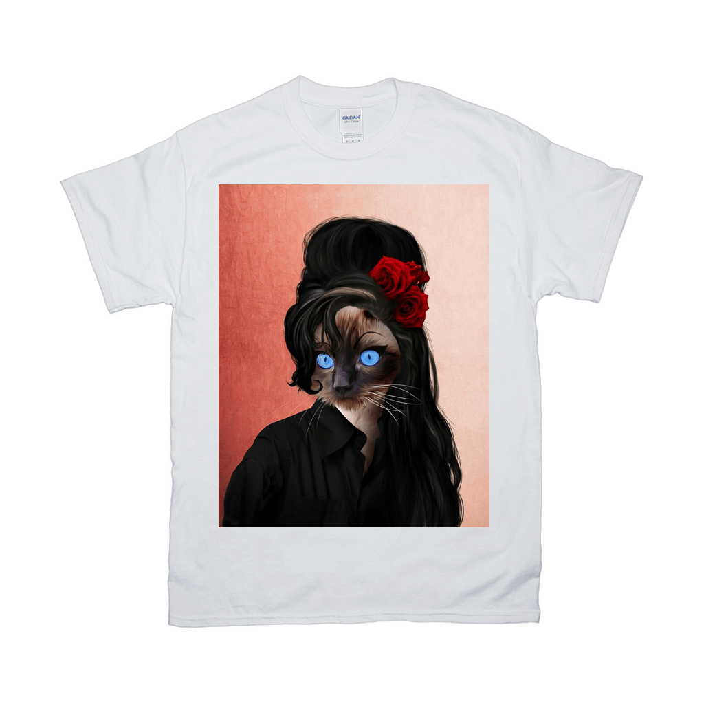 &#39;Amy Cathouse&#39; Personalized Pet T-Shirt