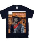 'The Cowboy' Personalized Pet T-Shirt