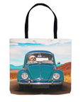 'The Beetle' Personalized Tote Bag