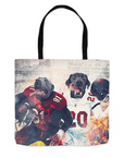 'Tampa Bay Doggos' Personalized 2 Pet Tote Bag