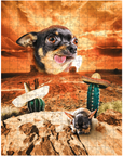 Puzzle personalizado para mascotas 'Desierto Mexicano'