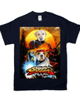 Camiseta personalizada para 2 mascotas 'Street Doggos'
