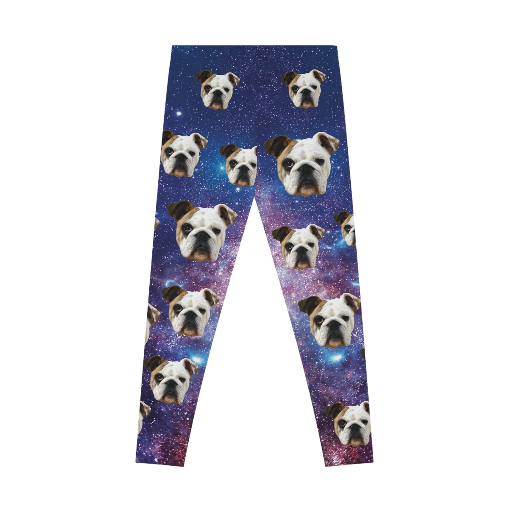 Calzas personalizadas (Doggos en el espacio: 1-4 mascotas) 