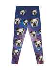 Calzas personalizadas (Doggos en el espacio: 1-4 mascotas) 