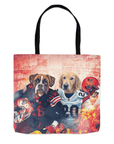 'Cleveland Doggos' Personalized 2 Pet Tote Bag
