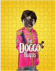 'The Doggo Beatles' Personalized Pet Puzzle