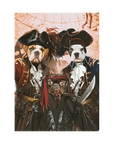 'The Pirates' Personalized 3 Pet Standing Canvas