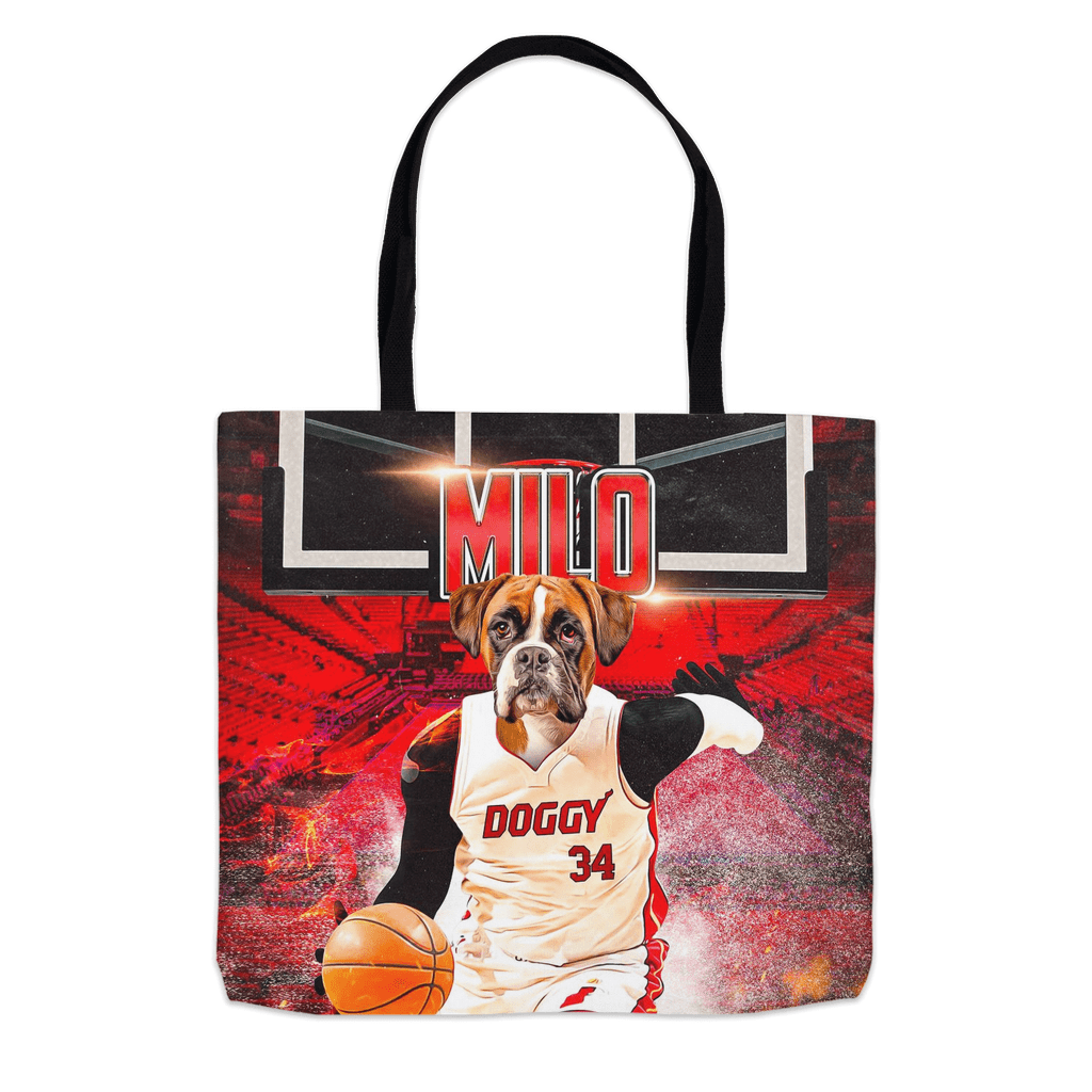 &#39;Doggo Heat&#39; Personalized Tote Bag