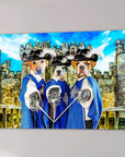 '3 Musketeers' Personalized 3 Pet Canvas