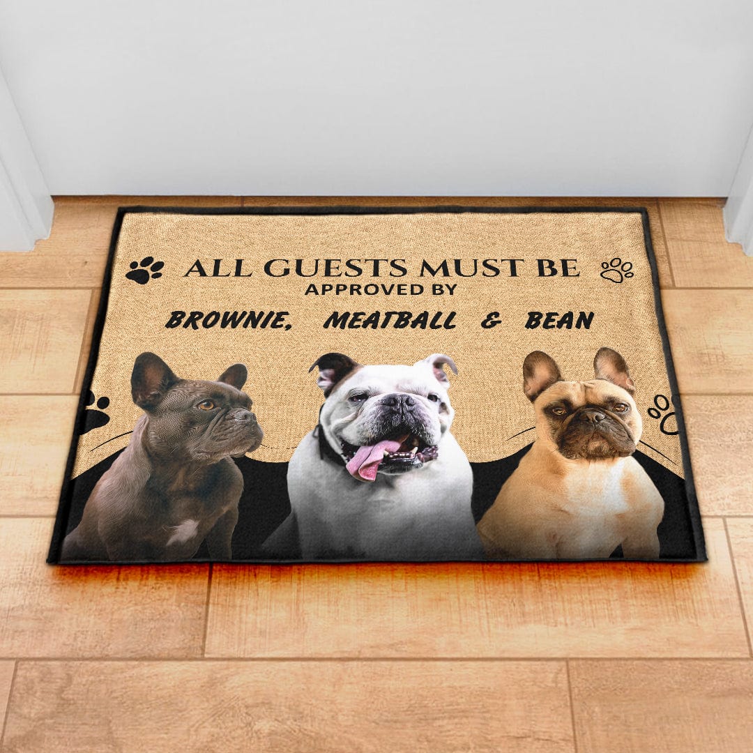 Personalized hotsell dog doormats