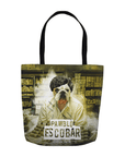 'Pawblo Escobar' Personalized Tote Bag