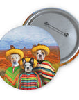 The Amigos Custom Pin ( 2 - 3 Pets)